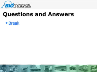 Questions and Answers Break 