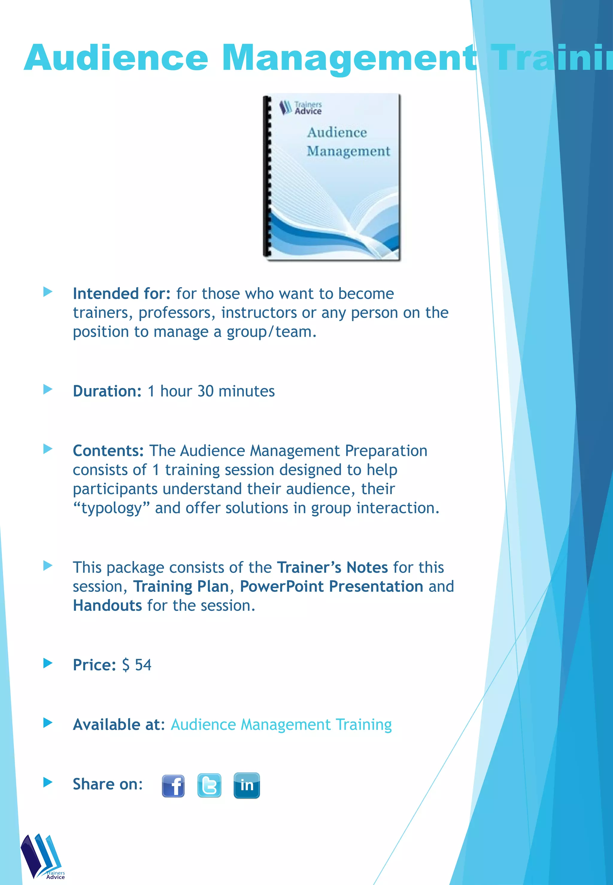 Train the Trainer Products Catalog | PDF