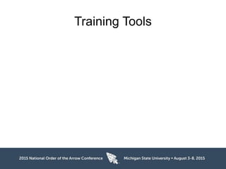 Training Tools
 