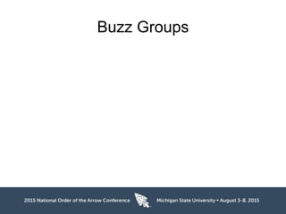 Buzz Groups
 