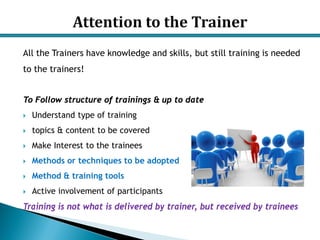 Introduction During Training Guide to Effective Employee Training and Presentation Skills | PDF
