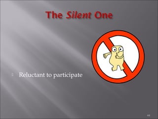 

Reluctant to participate

44

 