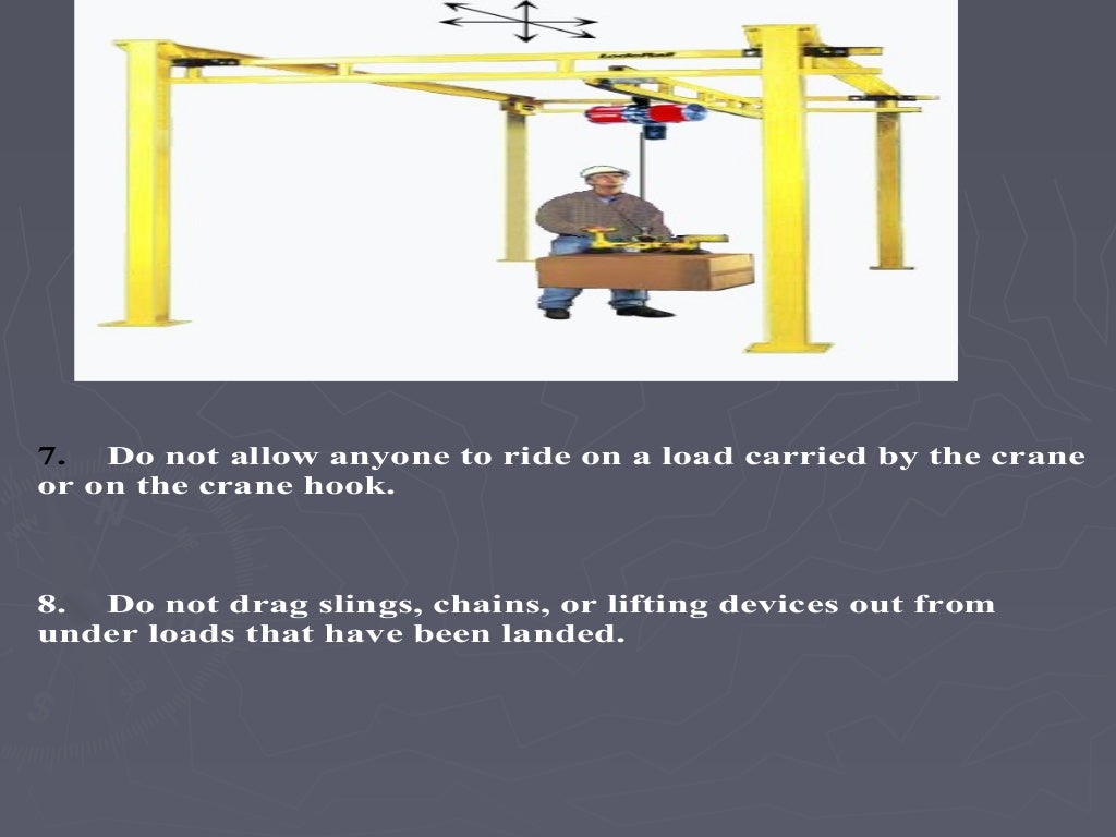 Train the trainer overhead Cranes operation training