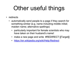 Getting started with Wikipedia editing ppt | PPTX