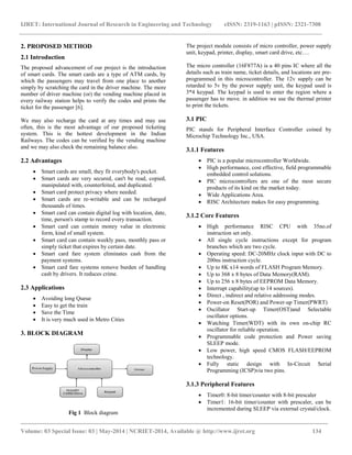 Train ticketing system using smartcard | PDF