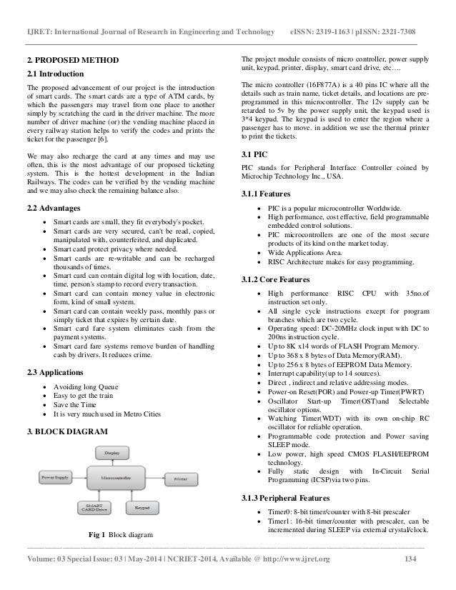 Train ticketing system using smartcard