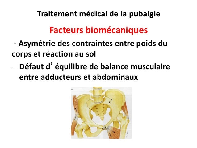 Traitement médical de la pubalgie Dr Alain Simon 1ère journée e…