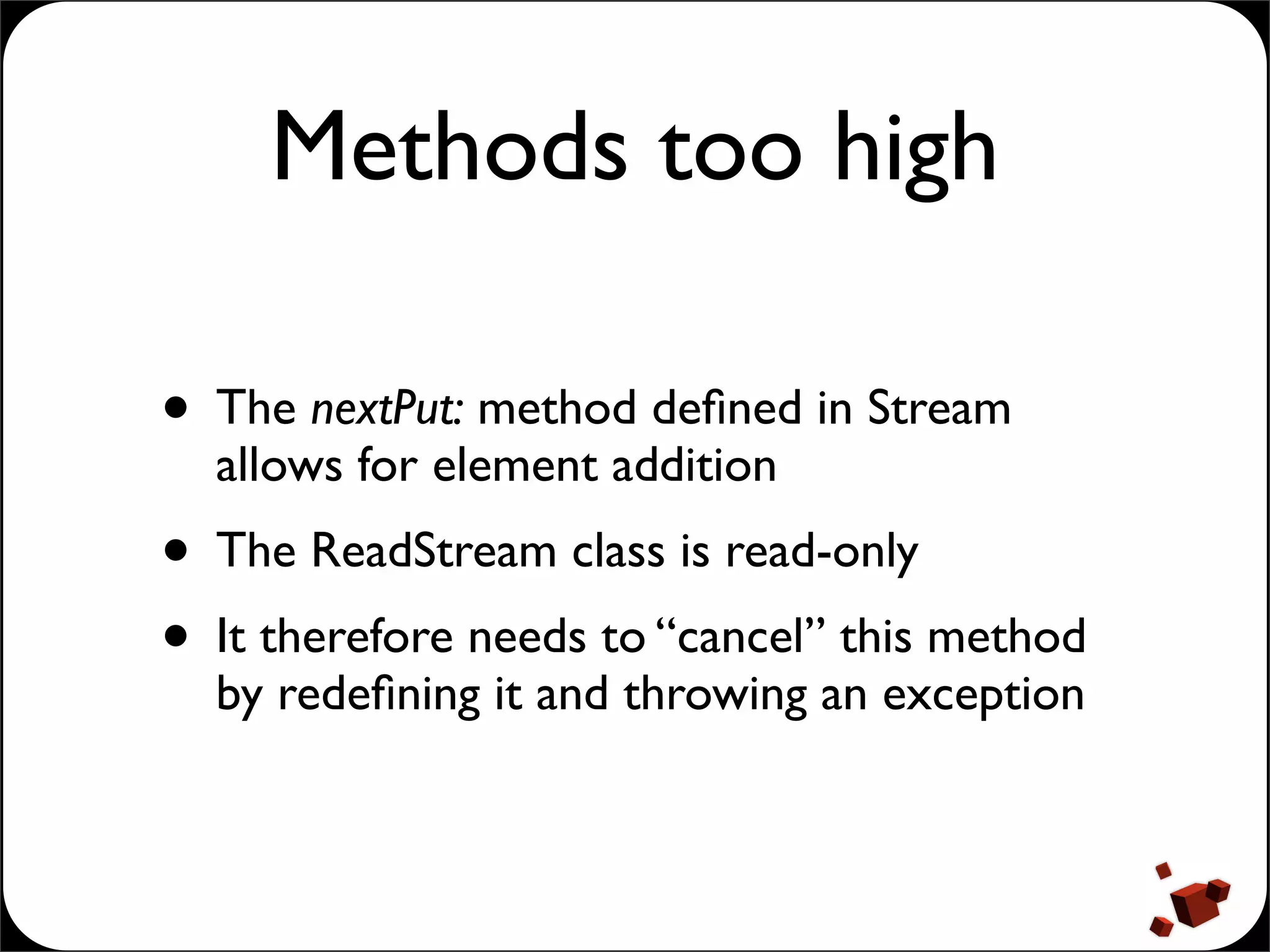 Presentation of Traits