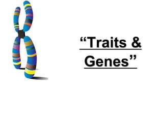 “Traits &
Genes”
 