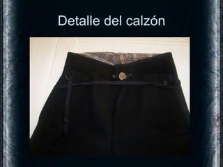 104280 Pantalon Charro Bordado