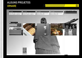 ALGUNS PROJETOS
ORNARE            ///////////////////
 