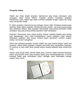 Apa Itu Hukum Traktat Apa Itu Hukum Traktat