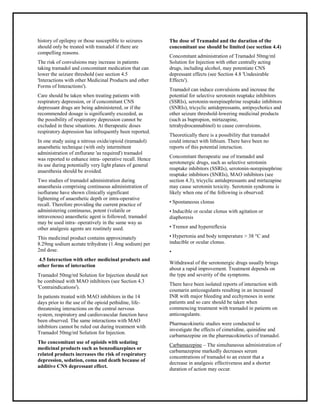 should gabapentin and tramadol be taken together