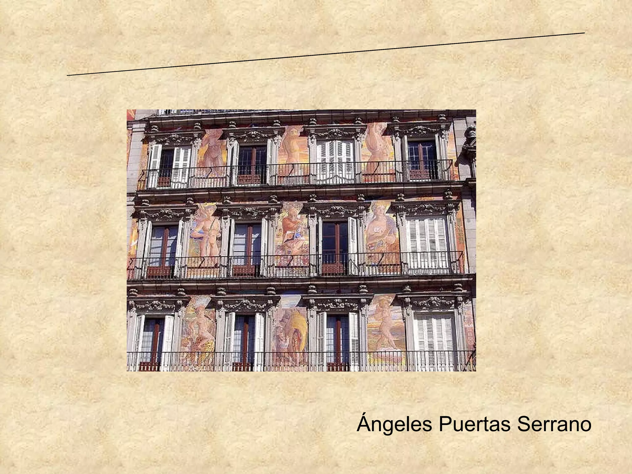 Ángeles Puertas Serrano Trampantojos de Madrid