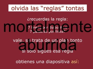 ¿cómo evitar las trampas del powerpoint?