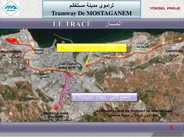 Tramway Wilaya de Mostaganem