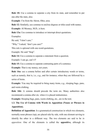 A study on using some typical typers of punctuation properly in writen ...