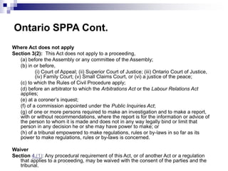 Sppa Statement PresentationAdministrativeLawprocedural fairness.ppt