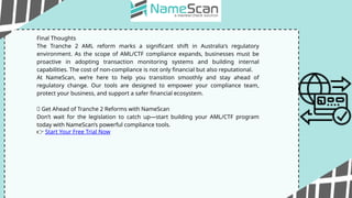 Tranche 2 AML Reform and Transaction Monitoring Guide.pptx