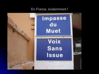 En France, évidemment ! 