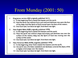 From Munday (2001: 50) 