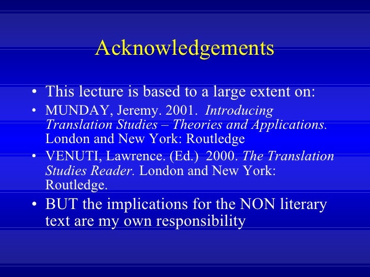 a study on lawrence venutis translation theory essay a study on lawrence venutis translation theory essay