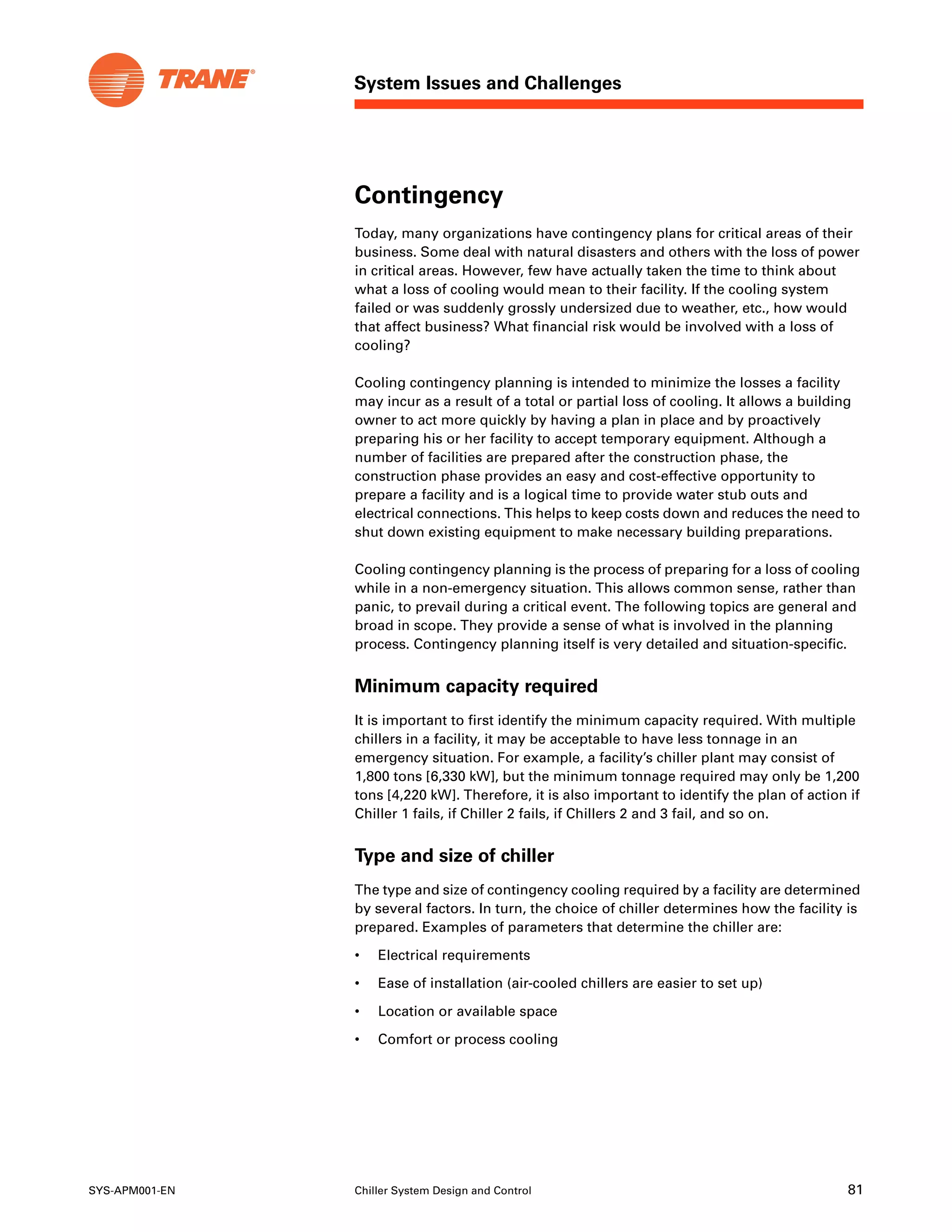 Trane design chiller.pdf