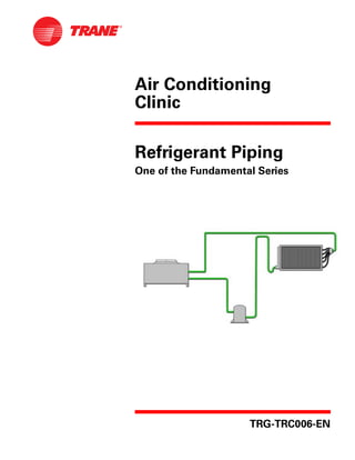 Air Conditioning
Clinic

Refrigerant Piping
One of the Fundamental Series




                     TRG-TRC006-EN
 