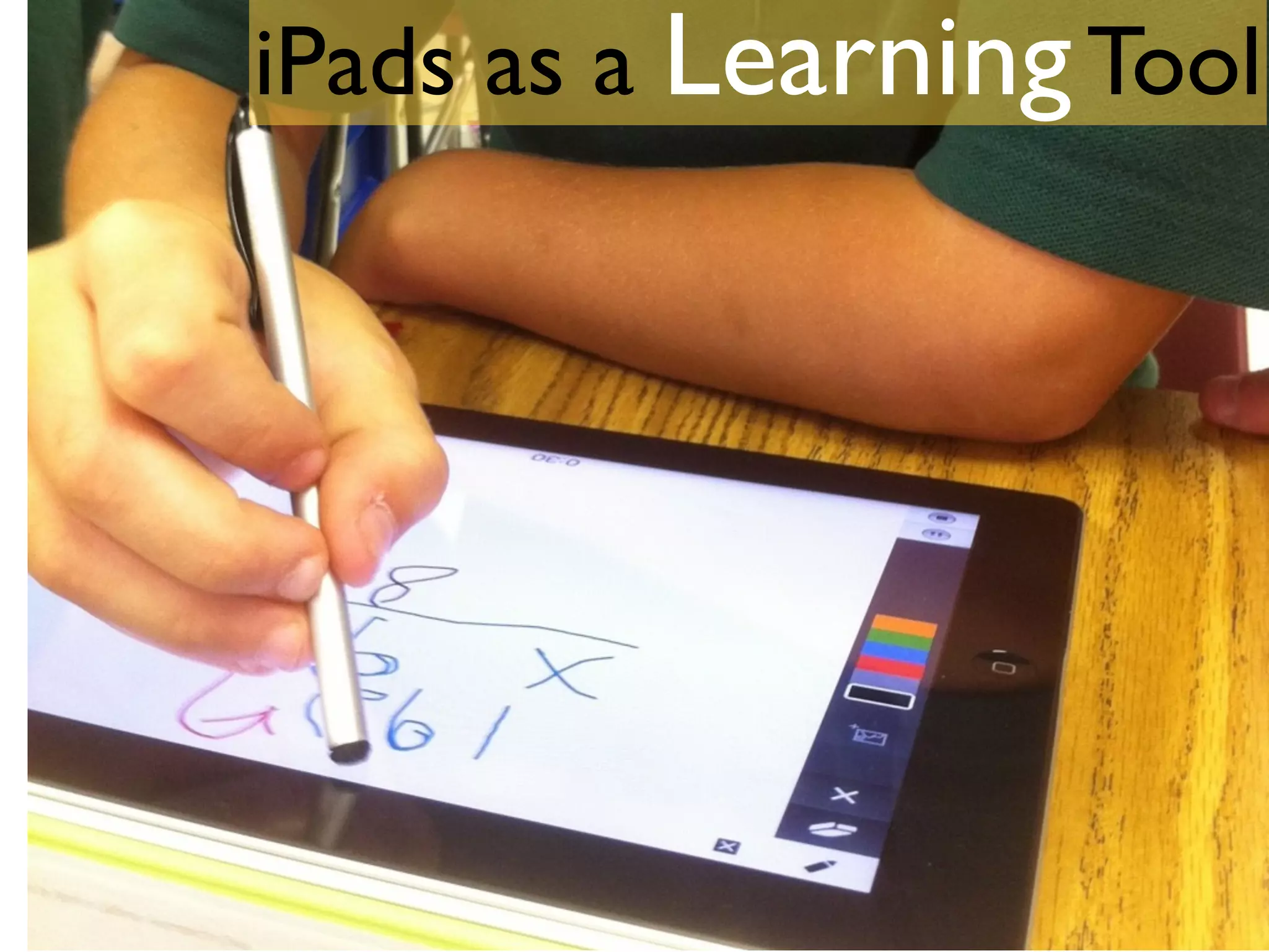 iPads as a Learning Tool
 