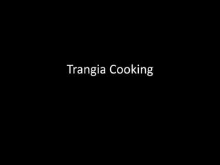 Trangia Cooking 