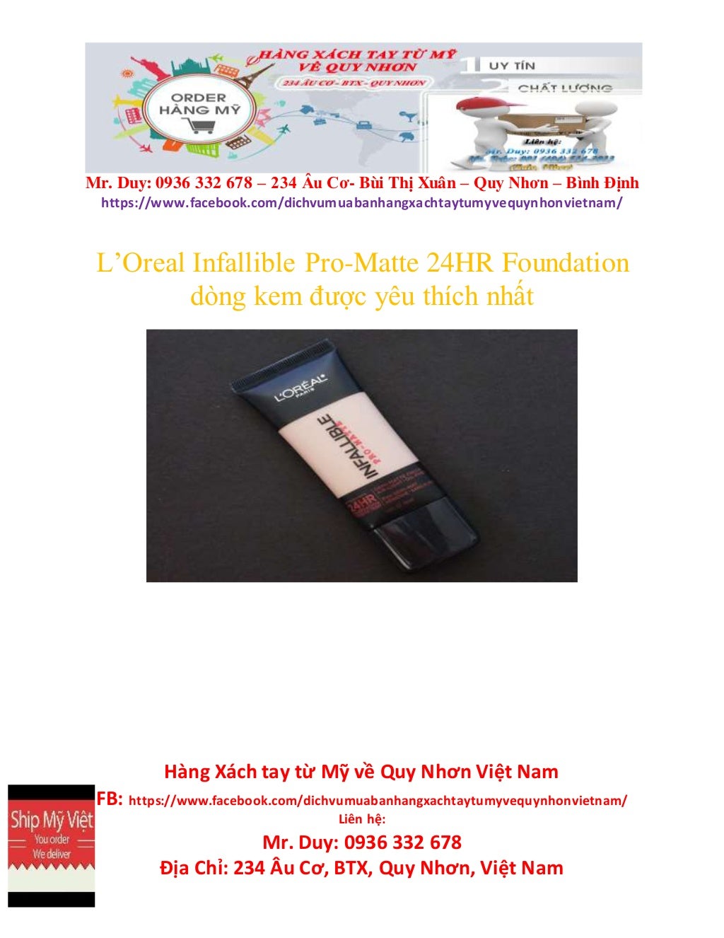 Trang web đặt hàng mỹ xách tay về quy nhơn giá rẻ nhất