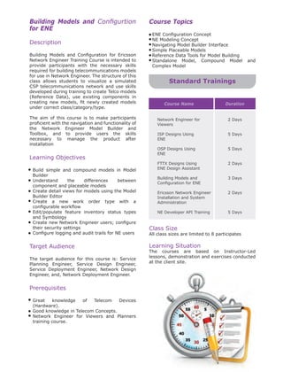 TEKLABZ Ericsson Network Engineer Training course catalog | PDF