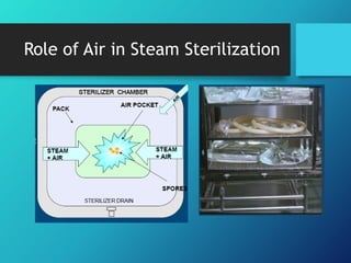 Role of Air in Steam Sterilization
 