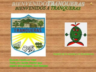 Capital de la sandia y la forestación.
Escudo creado en 1964.
Tiene una banda central que
separa dos paisajes, dos tiempos.