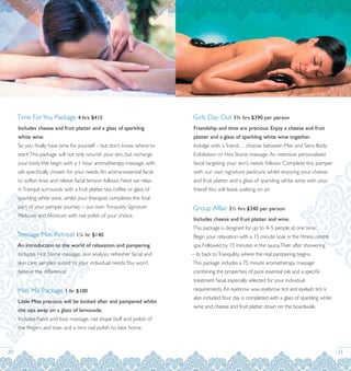 Tranquility Brochure | PDF