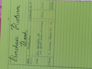 accounts project class 12 transactions