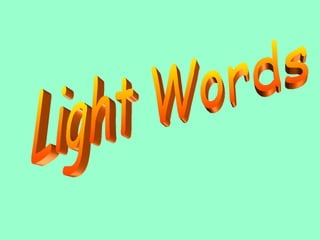 Light Words 