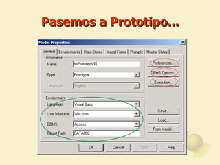 Pasemos a Prototipo... 