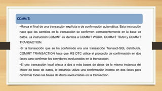 TRANSACCIONES | PPTX