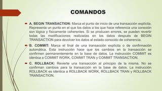 Transacciones | PPTX