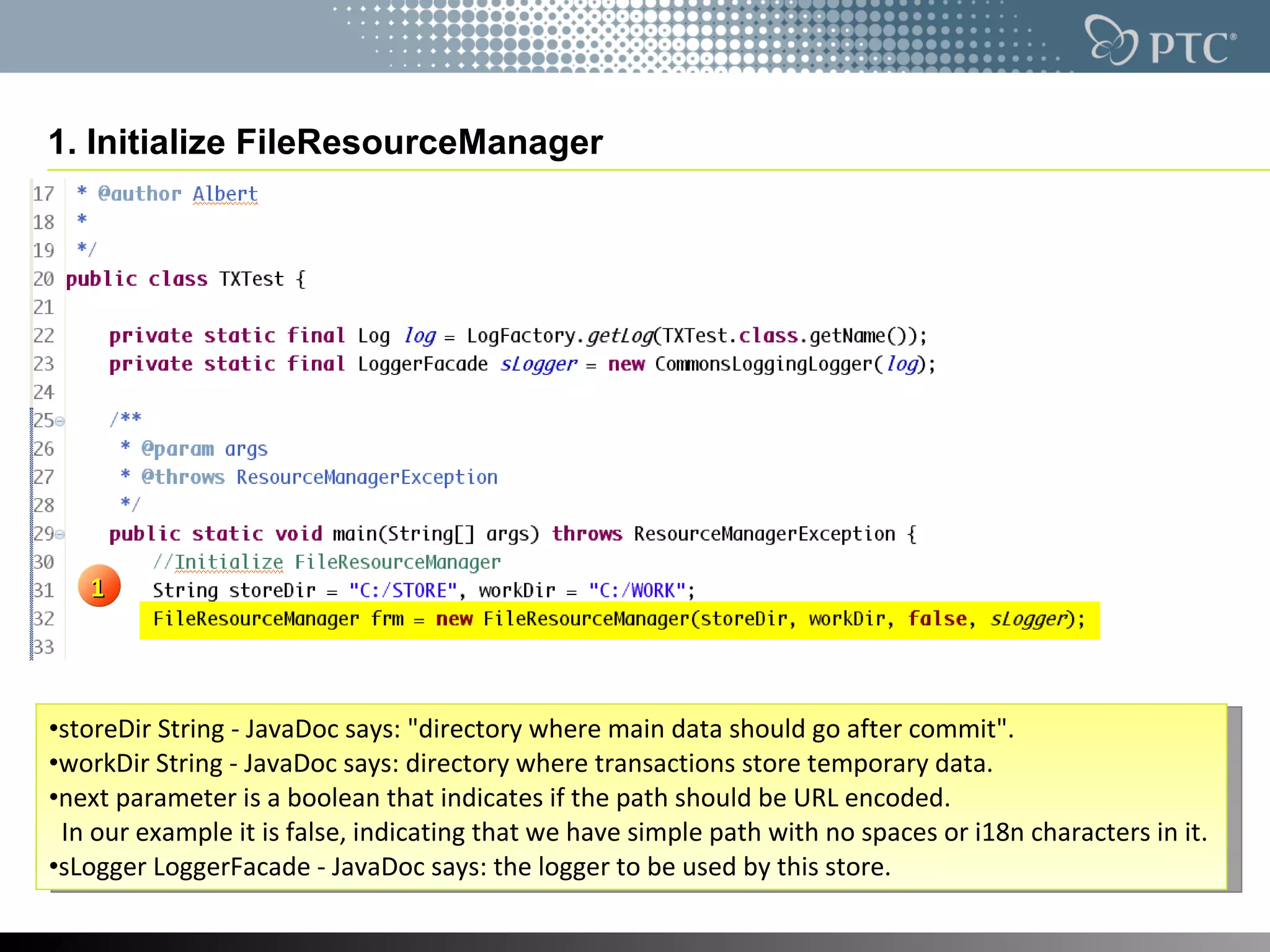Transactional File System in Java – commons transaction | PPT