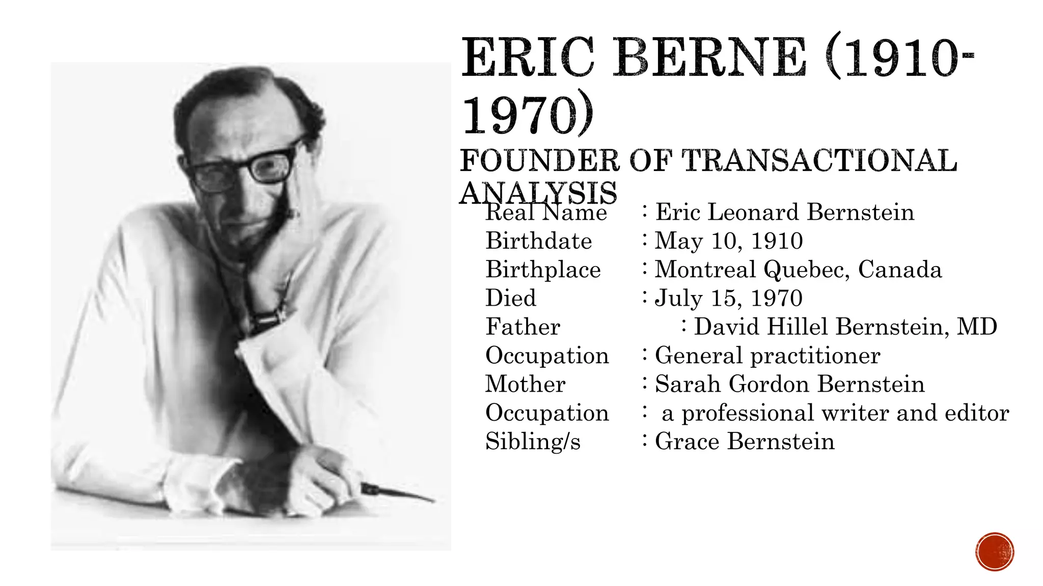 Transactional Analysis | PPTX