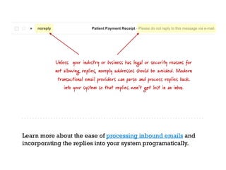 Transactional Email Best Practices | PDF