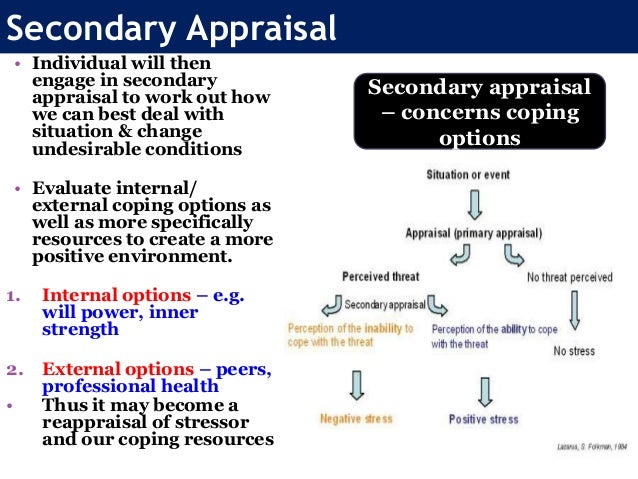 transactional interactional model primary appraisal
