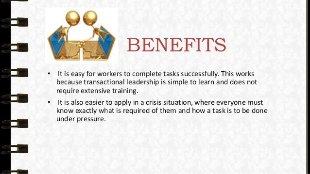 transactional leadership theory Asaf varol and serkan varol 1 transformational leadership transformational leadership is the most popular theory of leadership it is a type of leadership style. transactional leadership theory Asaf varol and serkan varol 1 transformational leadership transformational leadership is the most popular theory of leadership it is a type of leadership style.