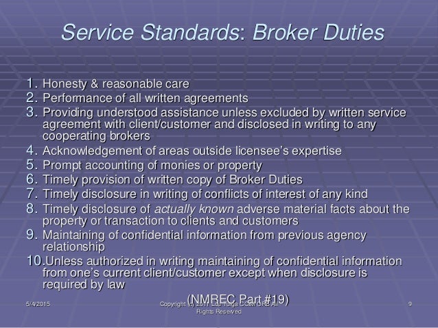 duties of transaction broker duties of transaction broker
