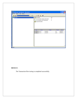 Transactionflow | DOC | Databases | Computer Software and Applications