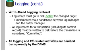 transaction management-database management system