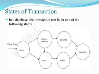 Transaction management and concurrency