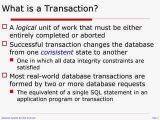 TRANSACTION MANAGEMENT AND CONCURRENCY CONTROL-lecture 2&3.ppt